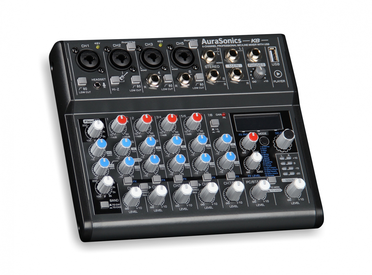 AuraSonics K8 компактный микшерный пульт в Можге