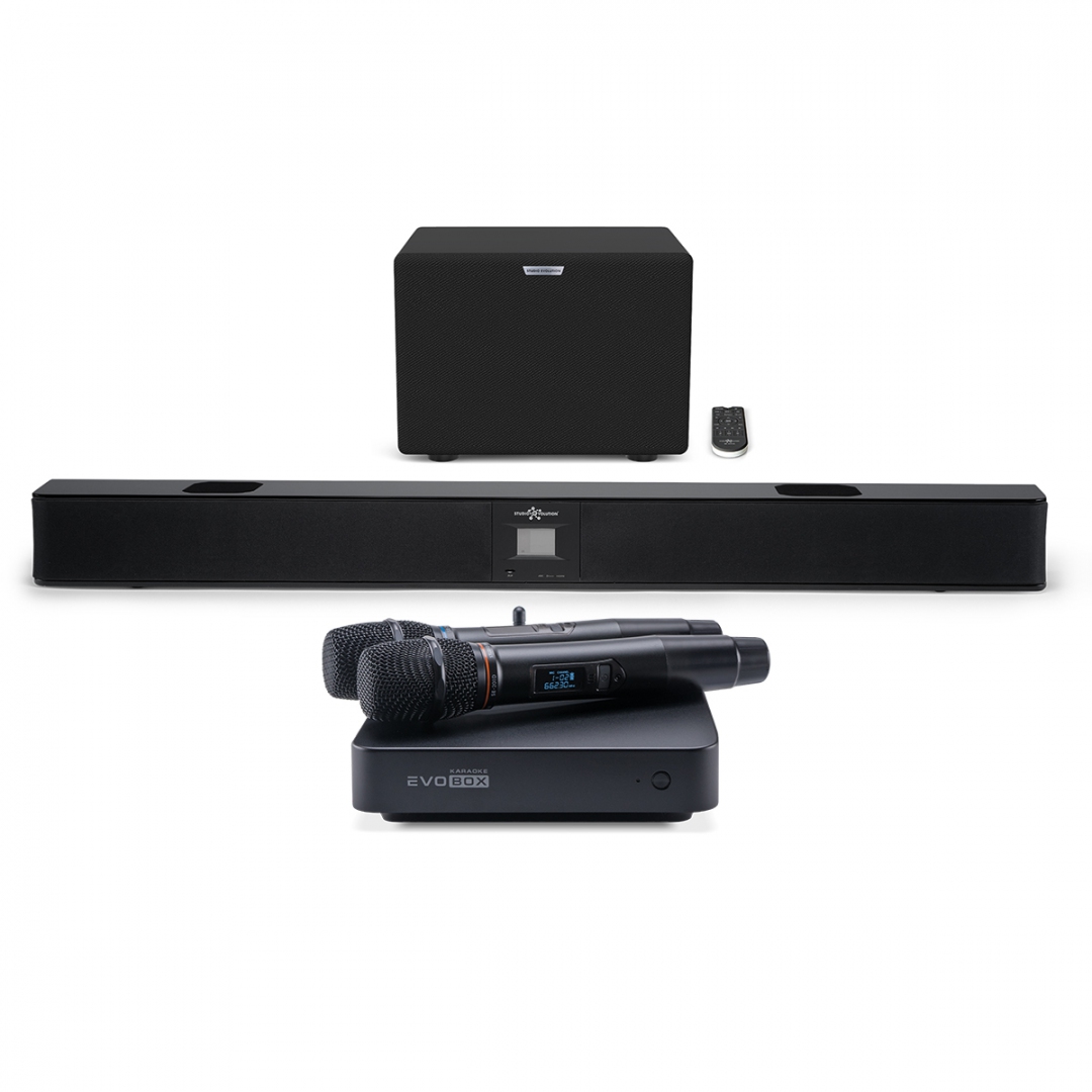 караоке-комплект EVOBOX Plus + EvoSound Bar (саундбар с караоке) в Можге