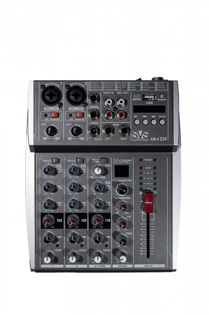 SVS Audiotechnik mixers AM-4 DSP Аналоговый микшерный пульт, 4-канала в Можге