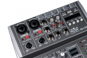SVS Audiotechnik mixers AM-4 DSP Аналоговый микшерный пульт, 4-канала в Можге